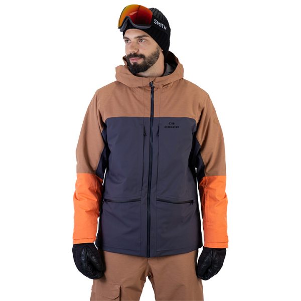 M Saulire 2L Insulated Stretch Jkt Chipmunk - Image 4