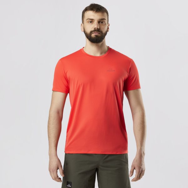 M Path Tech Tee Orange - Image 3