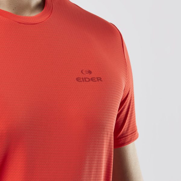 M Path Tech Tee Orange - Image 4